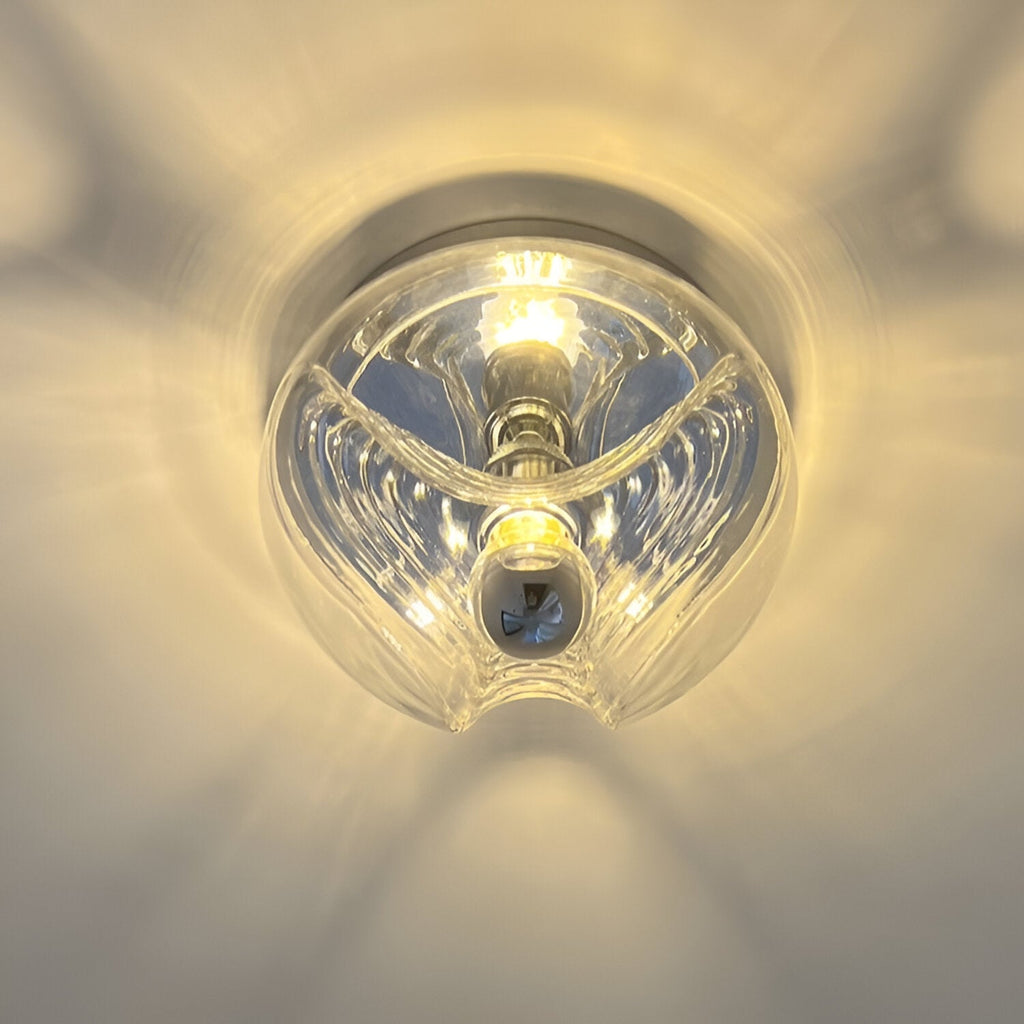 French Vintage Bauhaus Medieval Aisle Ceiling Light