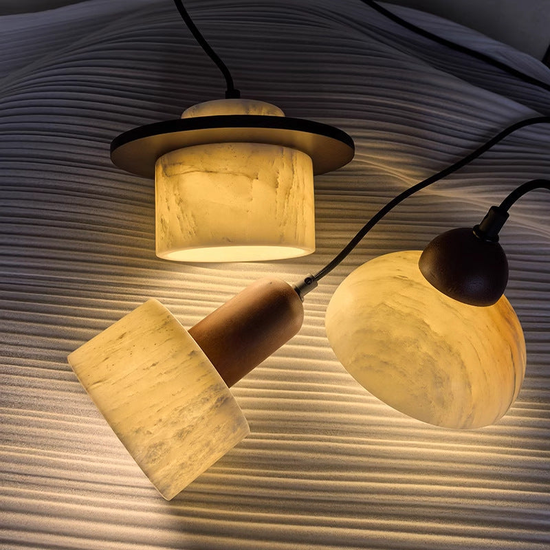 Nordic Modern Alabaster Marble Pendant Light