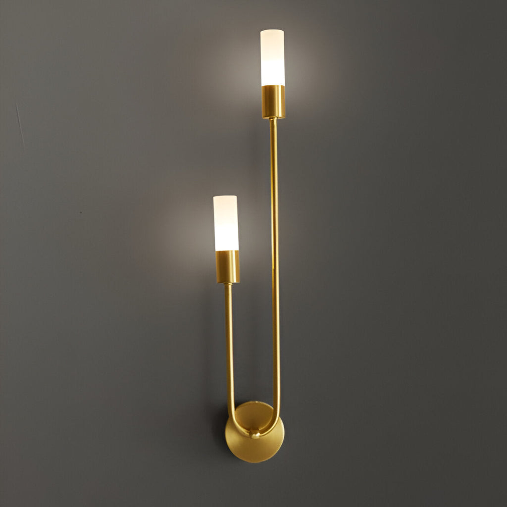Nordic Modern Simplicity Iron & Acrylic Long Tube Wall Light