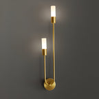 Nordic Modern Simplicity Iron & Acrylic Long Tube Wall Light