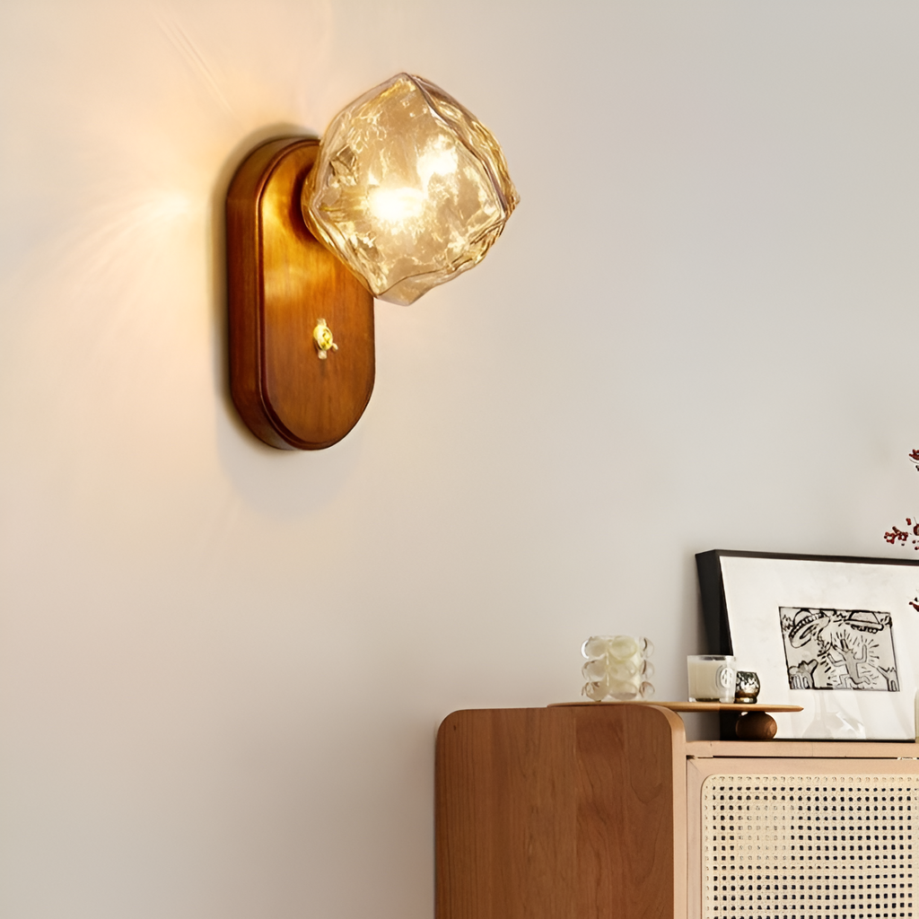Isen Nordic Ice Glass Wall Lamp