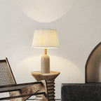 Travertine Retro Japanese Style Table Lamp