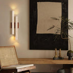 Travertine Retro Style Double Long Wall Light