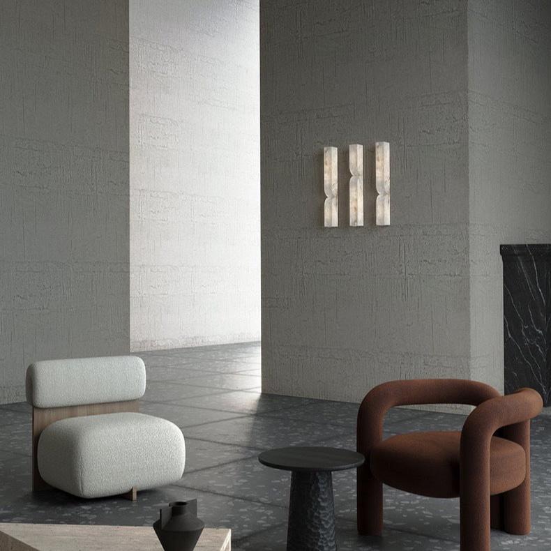 Modern Rectangular Alabaster Essence Wall Light