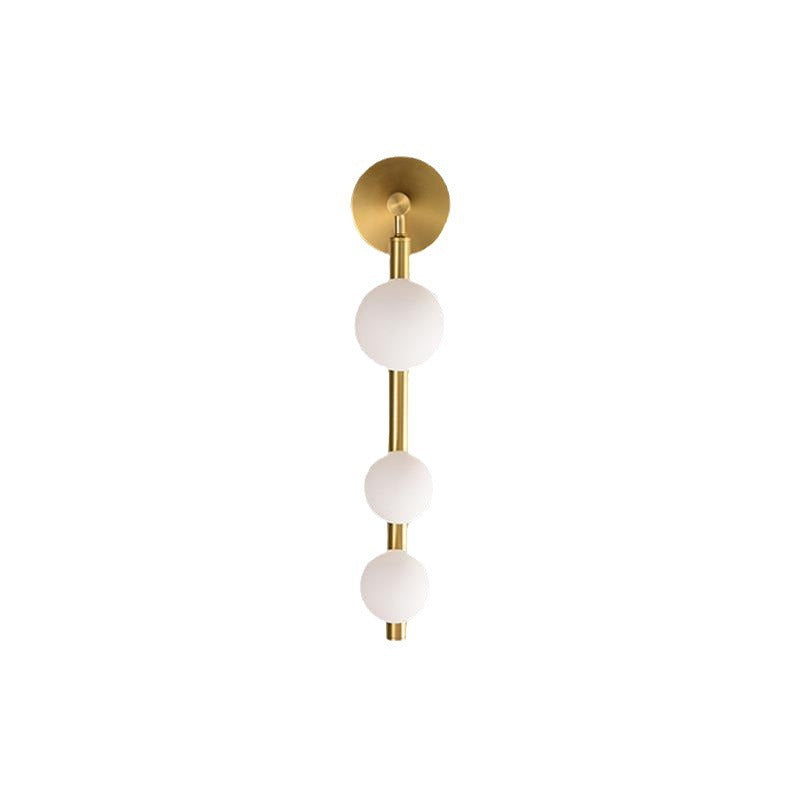 Elora Sculptural Glass Minimalist Wall Light