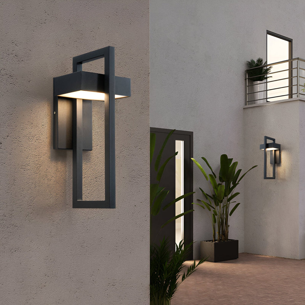 Luminous Twilight Glow Waterproof Outdoor Wall Light