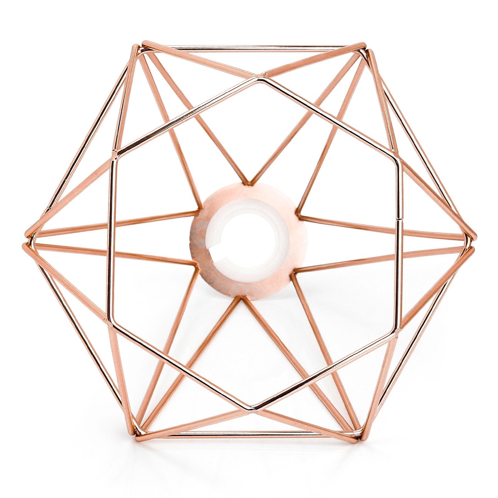 Nordic Diamond-Shaped Metal Pendant Light