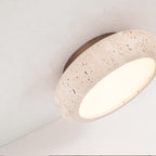 Travertine Retro Ceiling Light