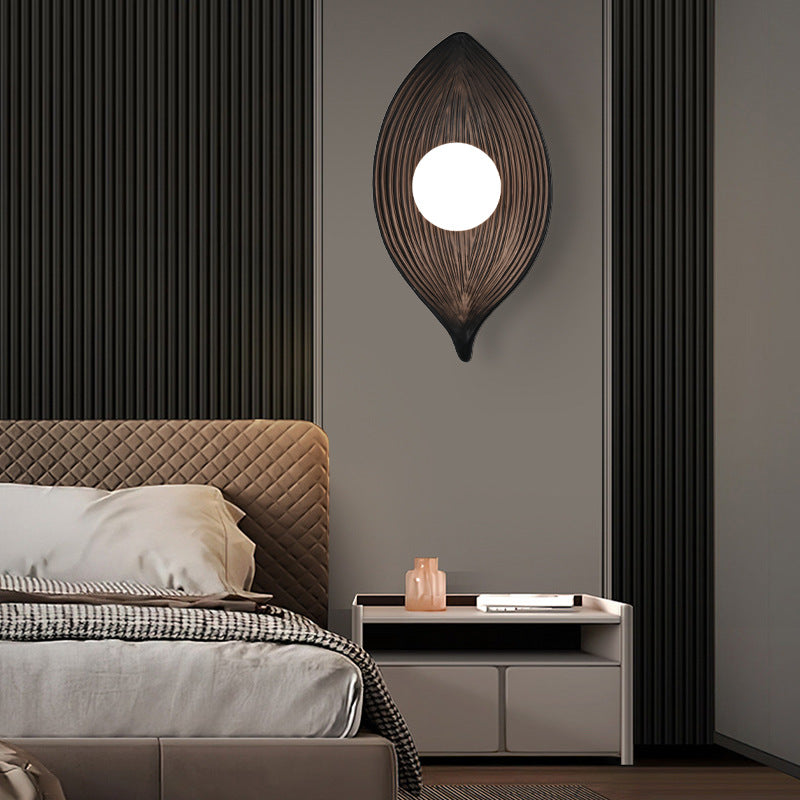 Nordic Zen Leaf Japanese-Style Wall Light