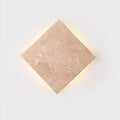 Travertine Square Wall Light