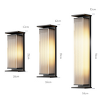 Nordic Solar Stainless Steel IP54 Waterproof Outdoor Wall Light