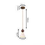 Travertine Creative Retro Medieval Pendant Light
