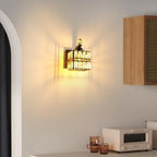 Nordic Style Iron Crystal Wall Light