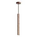 Travertine Minimalist Long Line Ceiling Light