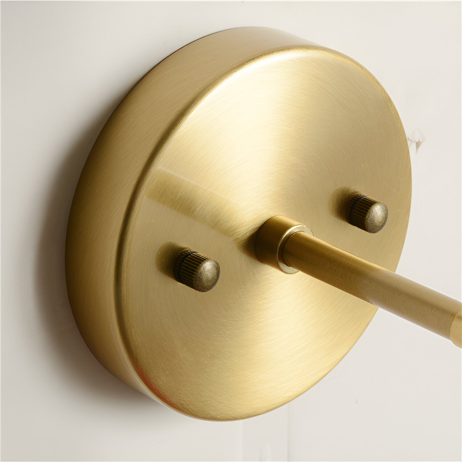 Retro Style Shadeless Single Head Wall Light