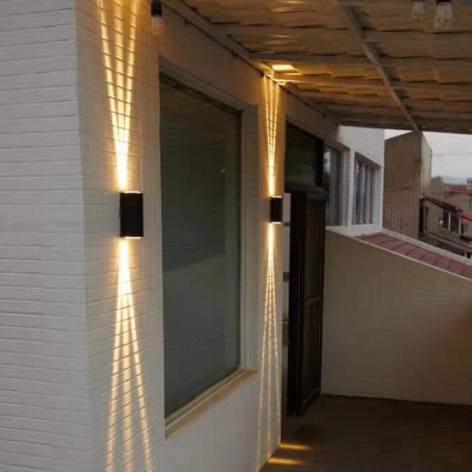 Outdoor LED Three-Beam Wall Light