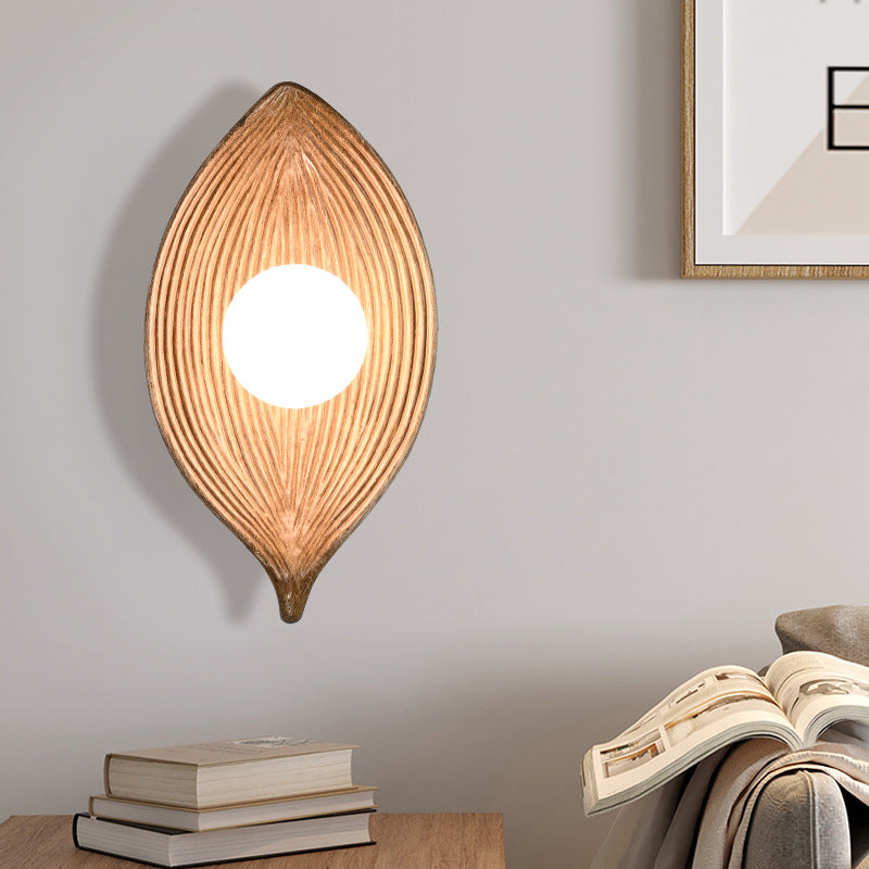 Nordic Zen Leaf Japanese-Style Wall Light