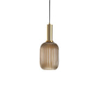 Nordic Colorful Glass Retro Pendant Light