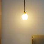 Floral Alabaster Pendant Light