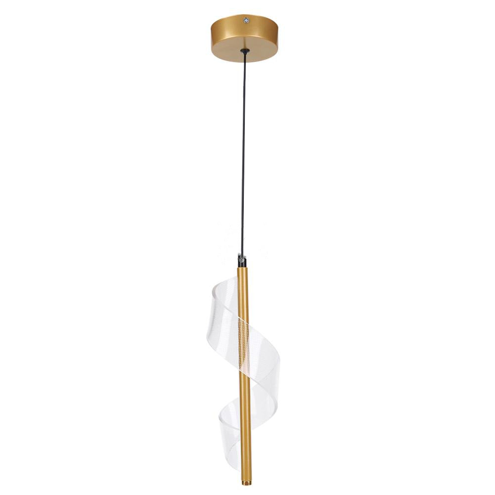 Nordic Spiral Acrylic Chandelier
