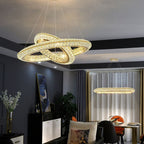 Audrey Radiant Ring Crystal Luxury Chandelier