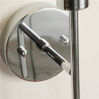 Retro Style Shadeless Single Head Wall Light
