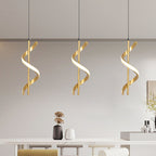 Nordic Spiral Acrylic Chandelier