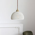 Nordic Clarity Ceramic Pendant Light