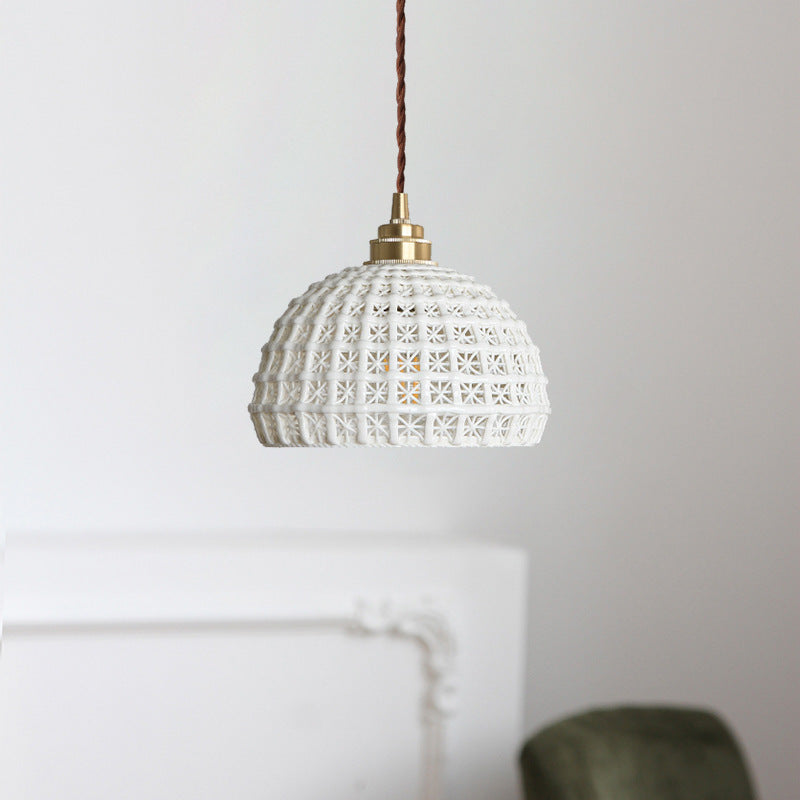 Nordic Clarity Ceramic Pendant Light