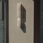 Modern Rectangular Alabaster Essence Wall Light