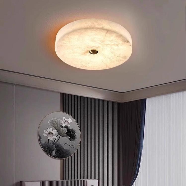 Aurelia Alabaster Marble LED Ceiling Light