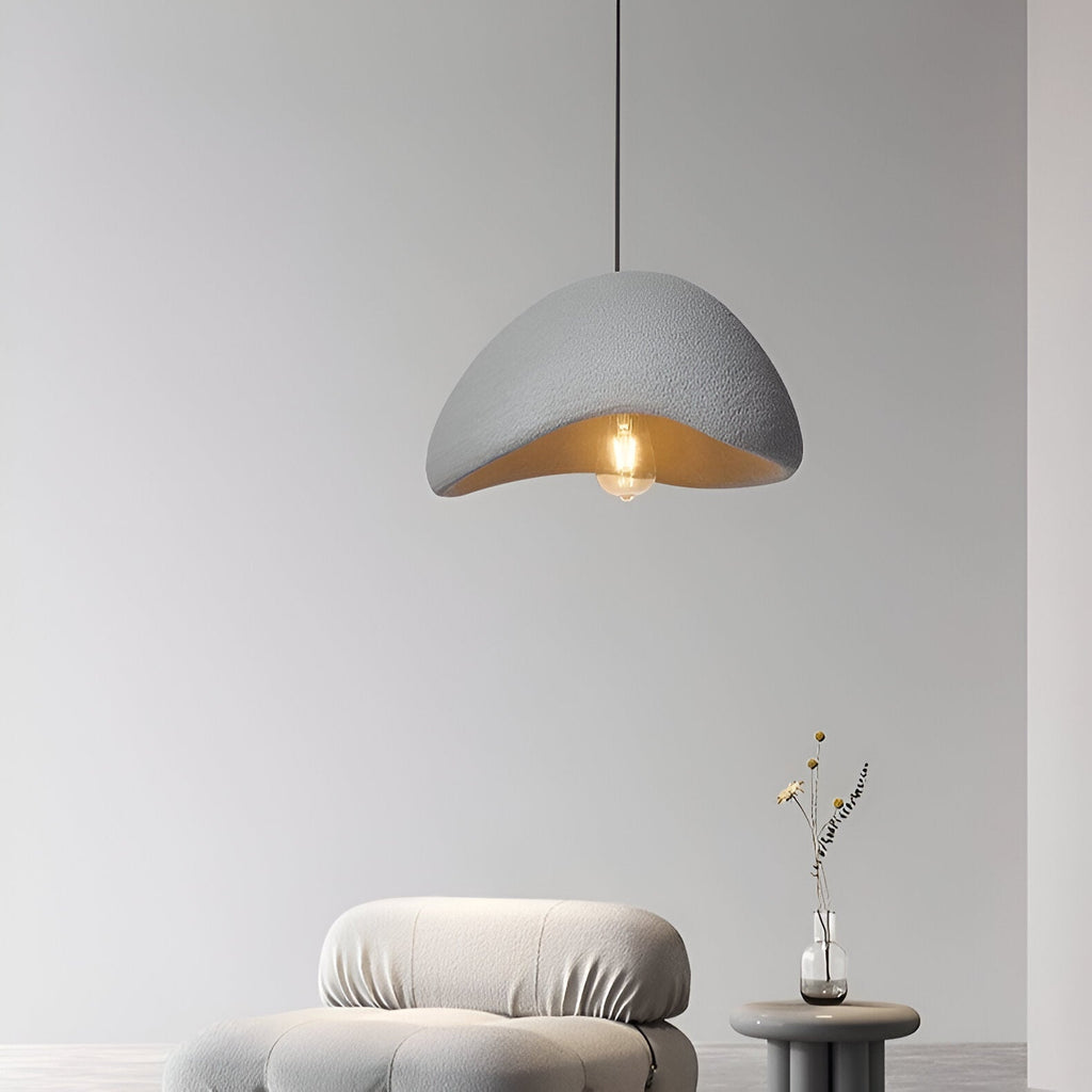 Wabi Sabi Cloud Burst Japandi Pendant Light
