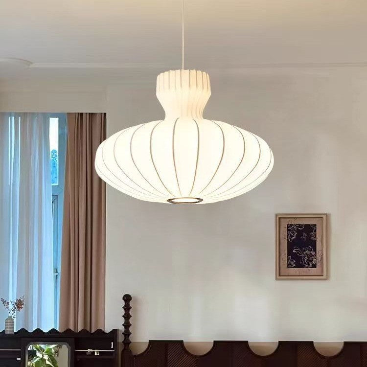 Mushin Glow Wabi-Sabi Silk Pendant Light