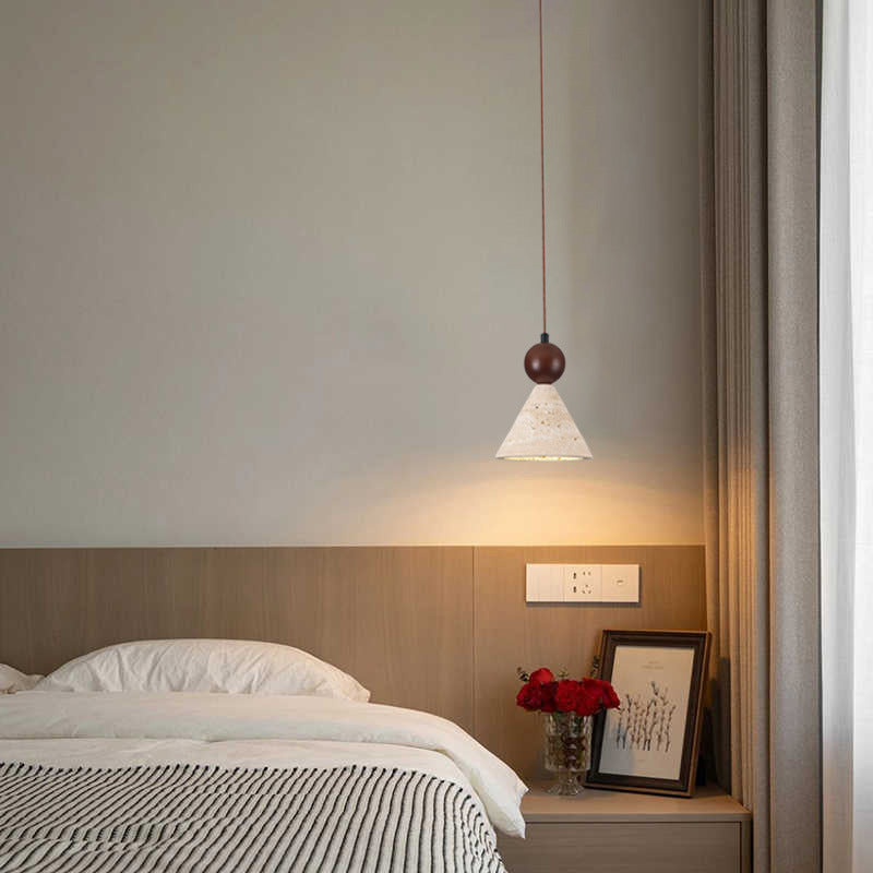 Travertine Creative Retro Medieval Pendant Light