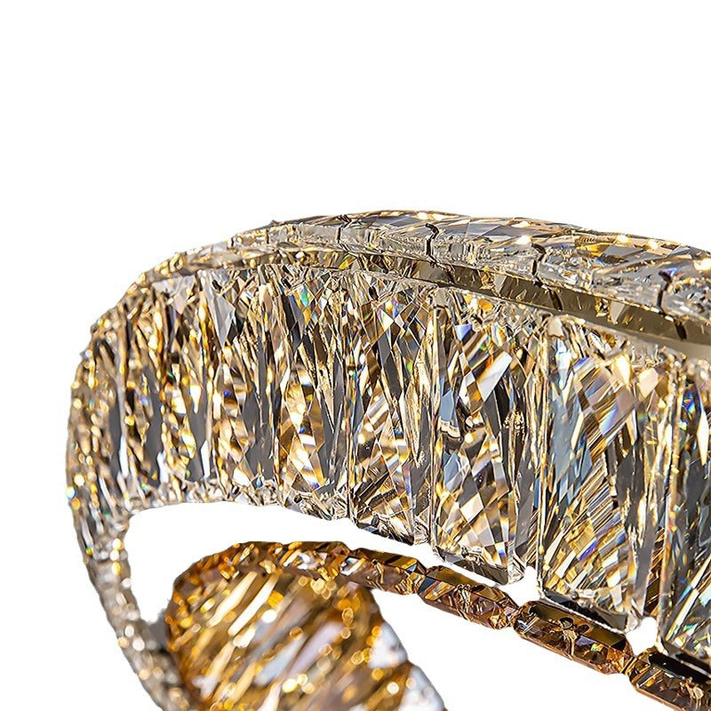 Audrey Radiant Ring Crystal Luxury Chandelier