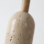 Travertine Retro Japanese Style Table Lamp