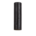 Minimalist Black Travertine Tube Wall Light