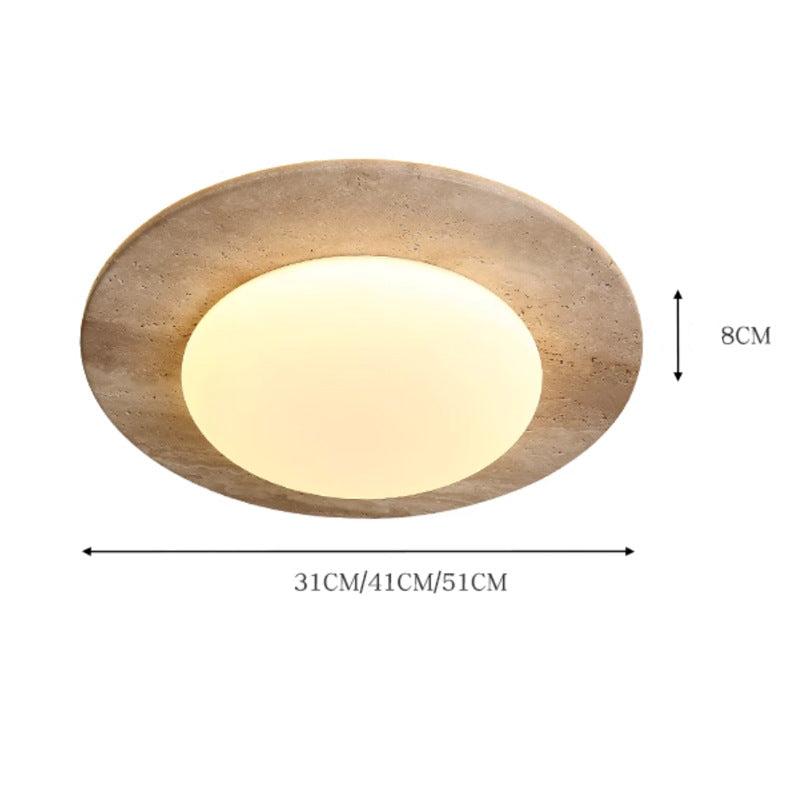 Travertine Nordic Medieval Ceiling Light