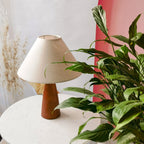 Rowan Retro Solid Wood Table Lamp