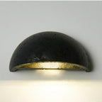Travertine Nordic Semicircular Wall Light