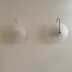 Modern Nordic Round Glass Wall Light