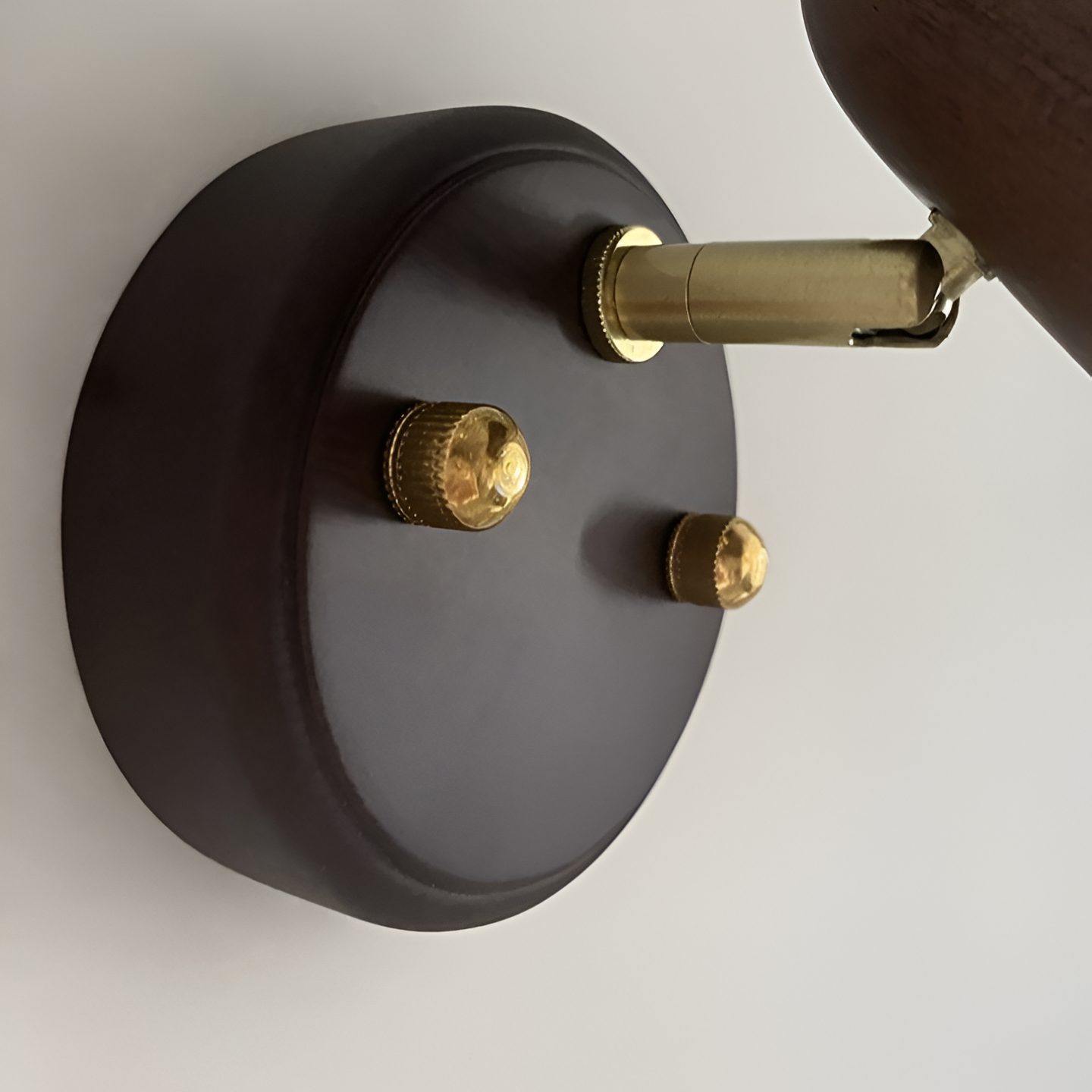 Japanese Retro Style Walnut Haughanv Wall Light