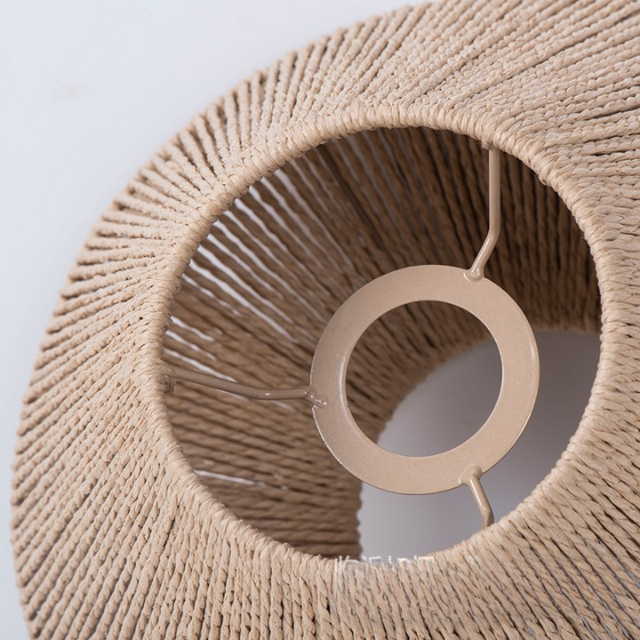 Pastoral Style Handmade Paper Pendant Light