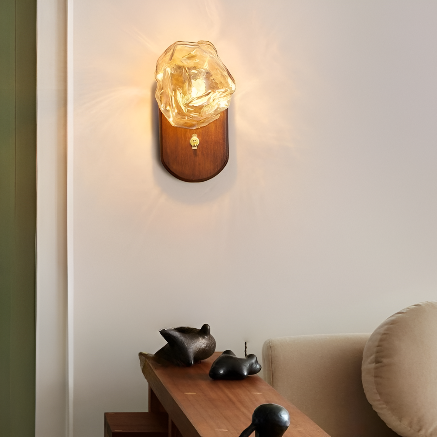 Isen Nordic Ice Glass Wall Lamp