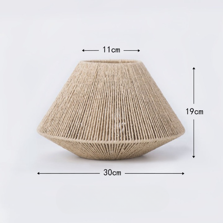 Pastoral Style Handmade Paper Pendant Light