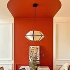 Japandi Silk Veil Pendant Light