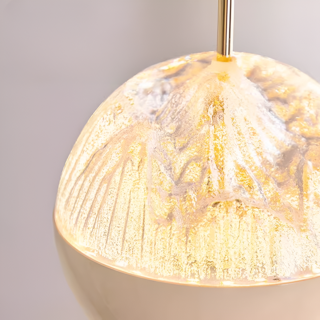 Retractable Touch Medieval Iron Pendant Light