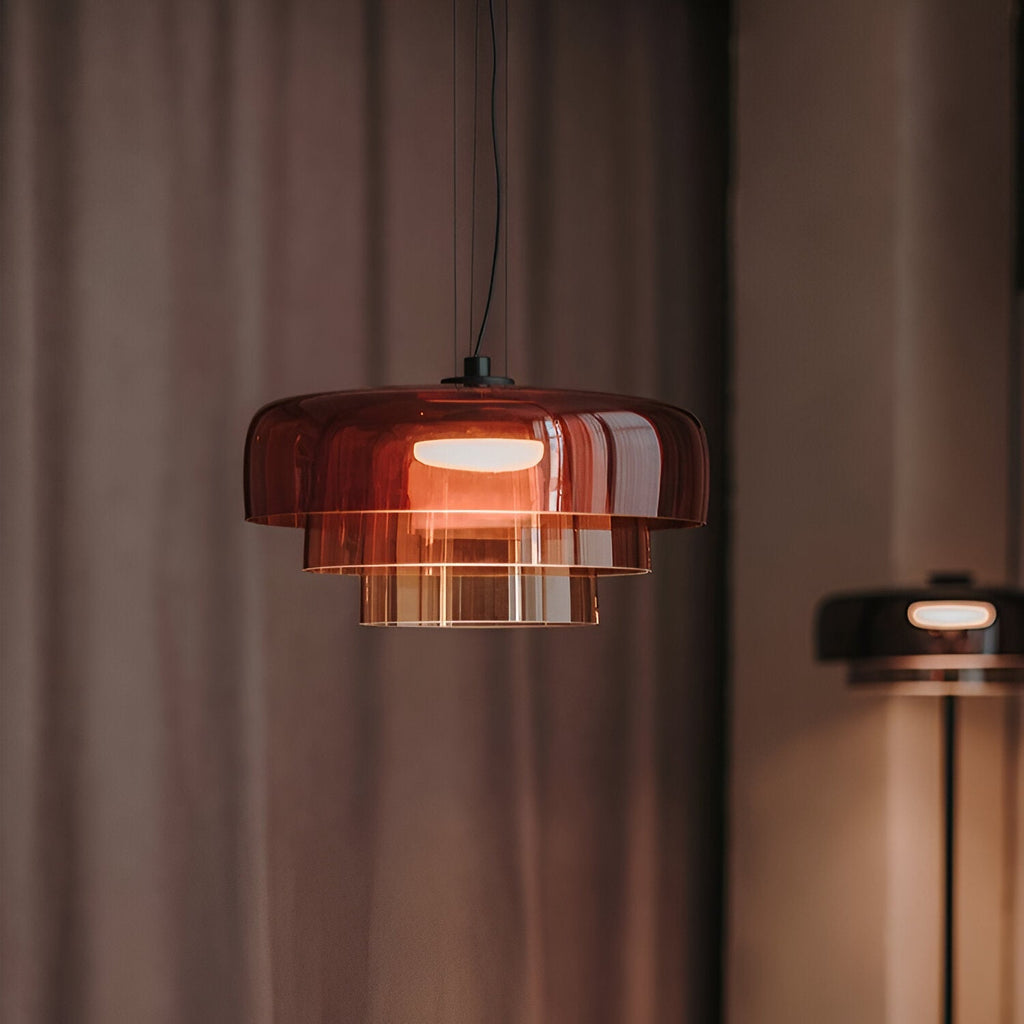Nordic Celestial Glass Pendant Light