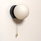 Nordic Minimalist Pull Cord Wall Light