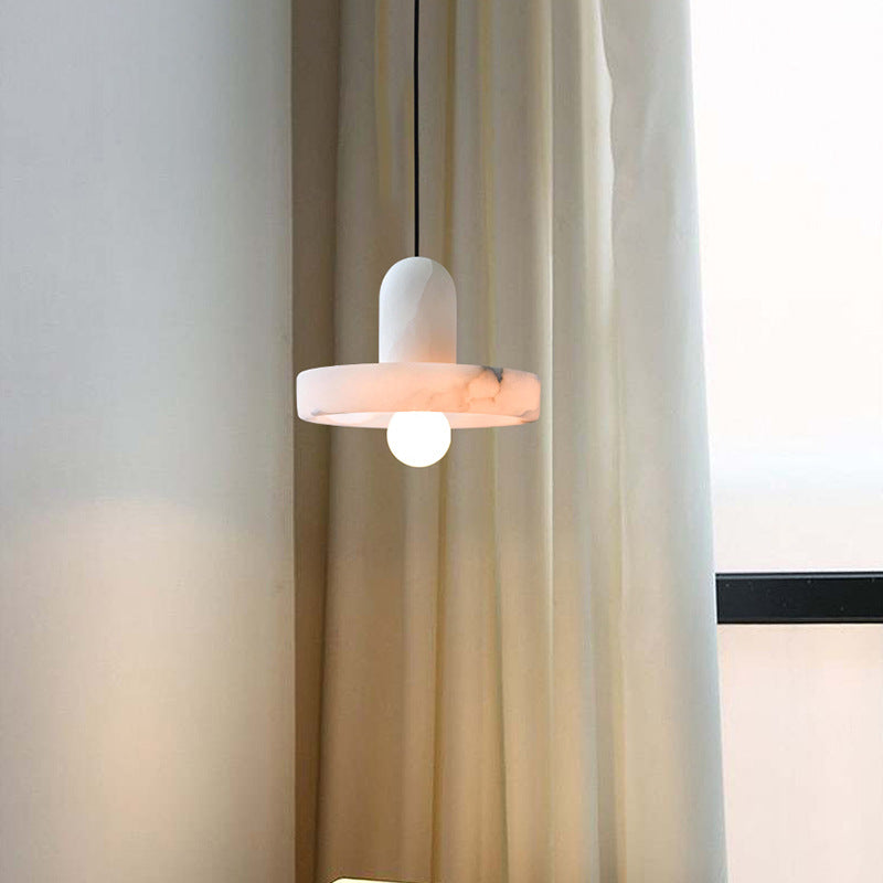 Elegant Alabaster Marble Pendant Light
